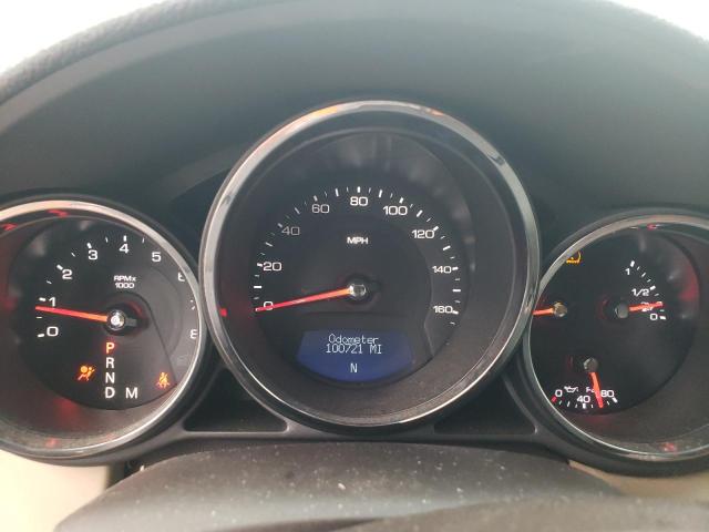 1G6DP57V080119189 - 2008 CADILLAC CTS HI FEATURE V6 WHITE photo 9