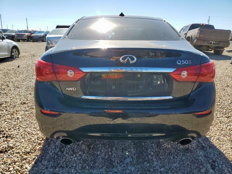 JN1BV7AR7EM689182 - 2014 INFINITI Q50 BASE Մանուշակագույն լուսանկար 6