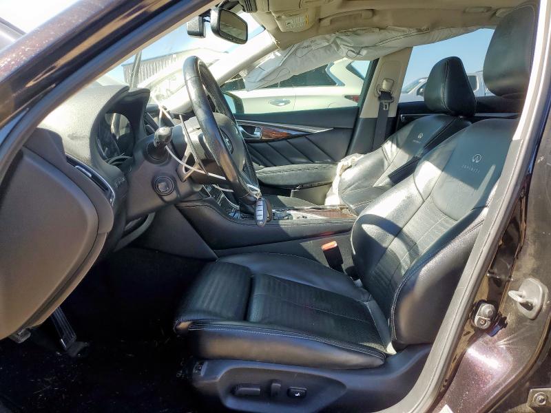 JN1BV7AR7EM689182 - 2014 INFINITI Q50 BASE Մանուշակագույն լուսանկար 7