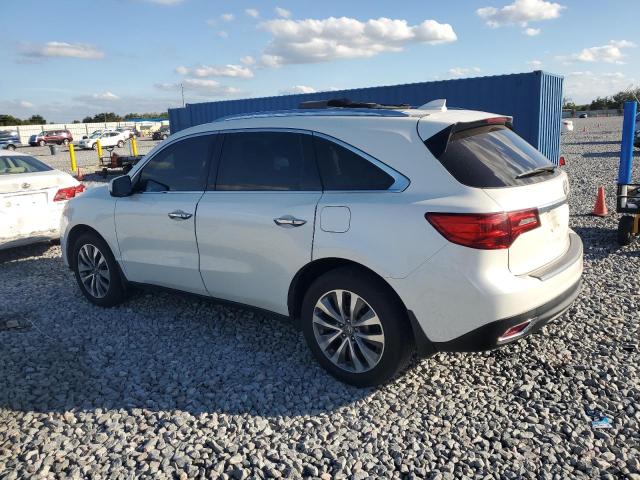 5FRYD4H66EB035432 - 2014 ACURA MDX TECHNOLOGY WHITE photo 2