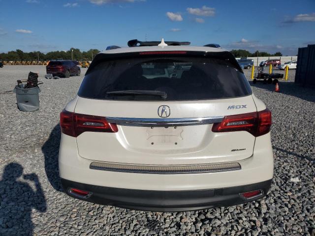 5FRYD4H66EB035432 - 2014 ACURA MDX TECHNOLOGY WHITE photo 6