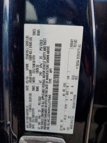 5LMCJ2D93HUL07660 - 2017 LINCOLN MKC SELECT BLUE photo 13