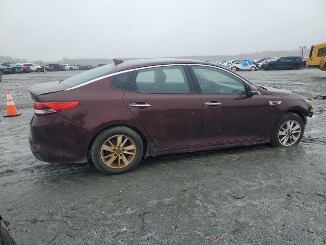 5XXGT4L33JG213382 - 2018 KIA OPTIMA LX Бордовый фото 3