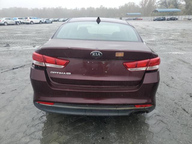 5XXGT4L33JG213382 - 2018 KIA OPTIMA LX Бордовый фото 6
