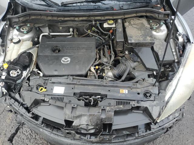 JM1BL1TG3D1722805 - 2013 MAZDA 3 I SILVER photo 11