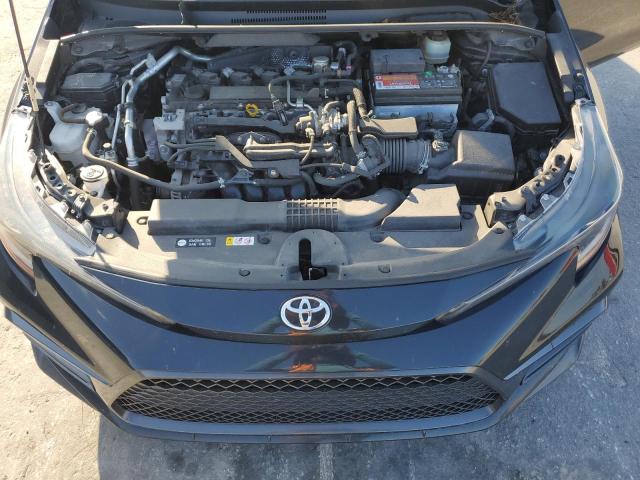 JTDS4MCE8MJ071328 - 2021 TOYOTA COROLLA SE BLACK photo 11