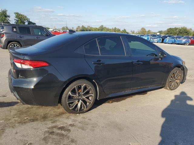 JTDS4MCE8MJ071328 - 2021 TOYOTA COROLLA SE BLACK photo 3