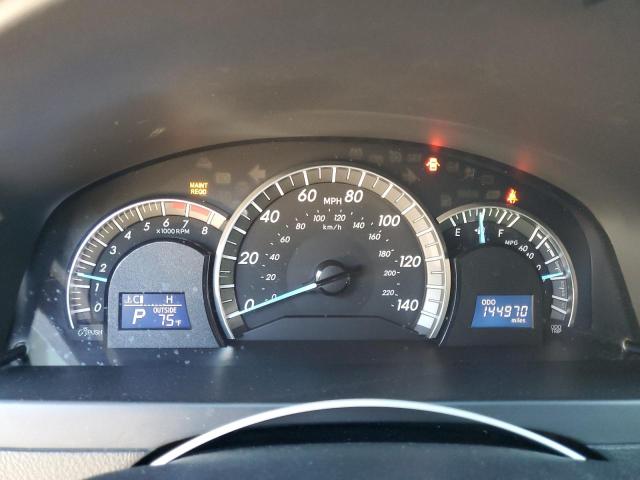 4T1BF1FK4CU186687 - 2012 TOYOTA CAMRY BASE Gri fotoğraf 9