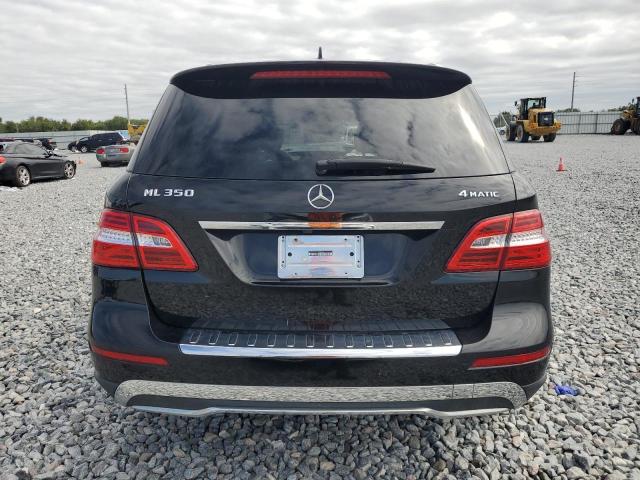 4JGDA5HB7CA028275 - 2012 MERCEDES-BENZ ML 350 4MATIC BLACK photo 6