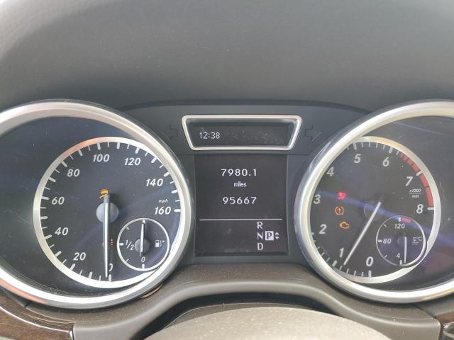 4JGDA5HB7CA028275 - 2012 MERCEDES-BENZ ML 350 4MATIC BLACK photo 9