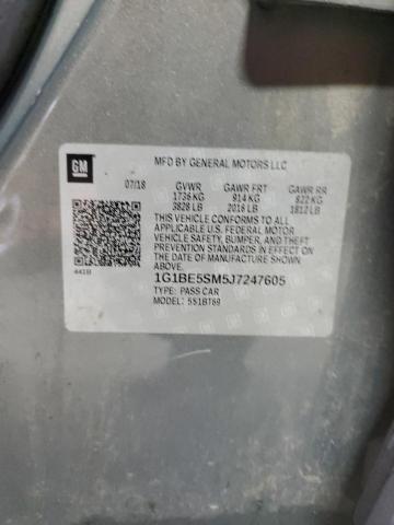 1G1BE5SM5J7247605 - 2018 CHEVROLET CRUZE LT TAN photo 13