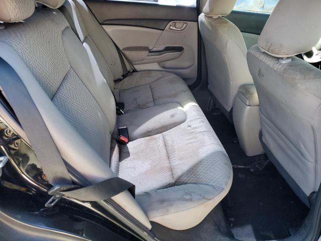 19XFB2F50FE203473 - 2015 HONDA CIVIC LX BLACK photo 10