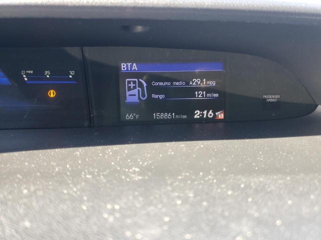 19XFB2F50FE203473 - 2015 HONDA CIVIC LX BLACK photo 9