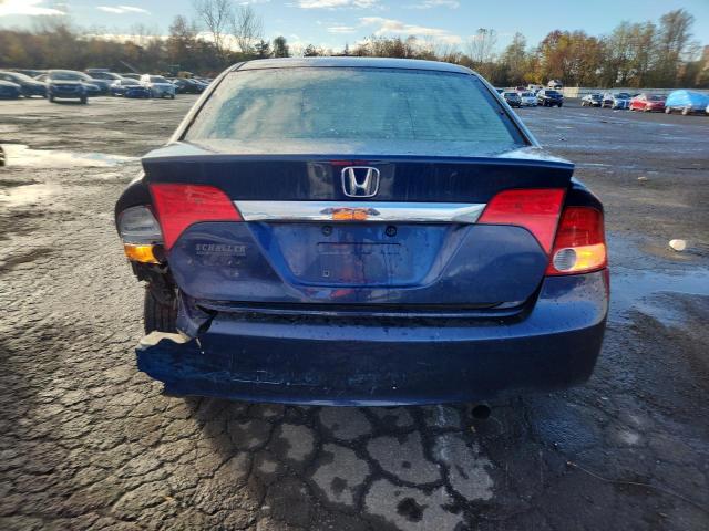 1HGFA15889L026340 - 2009 HONDA CIVIC EX ლურჯი ფოტო 6
