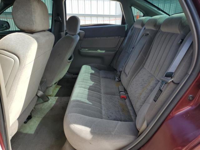 2G1WF55K319324219 - 2001 CHEVROLET IMPALA Tünd qırmızı foto 10
