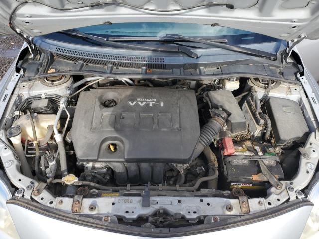 2T1BU4EE0AC269339 - 2010 TOYOTA COROLLA BASE Gümüş foto 11