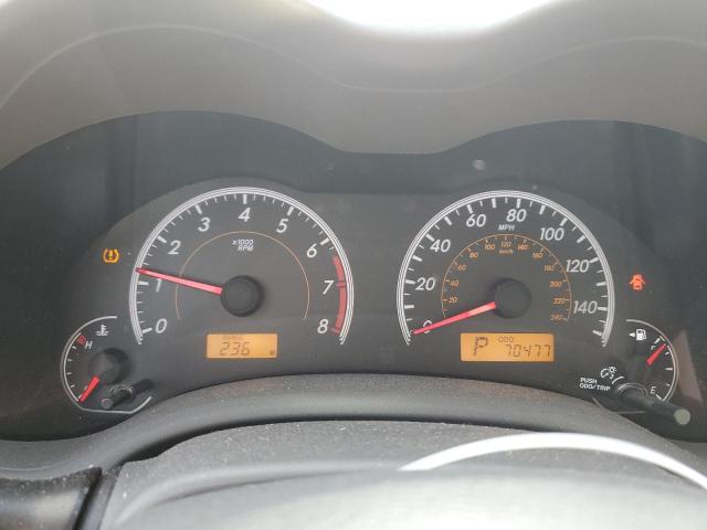 2T1BU4EE0AC269339 - 2010 TOYOTA COROLLA BASE Gümüş foto 9