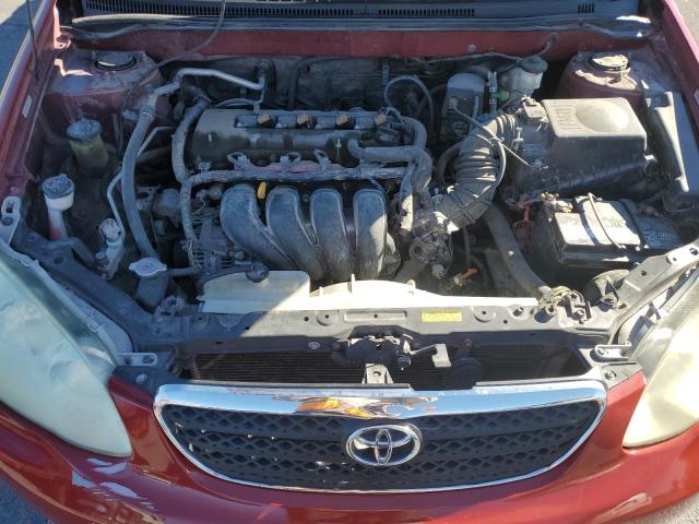 1NXBR32E13Z175763 - 2003 TOYOTA COROLLA CE RED photo 11