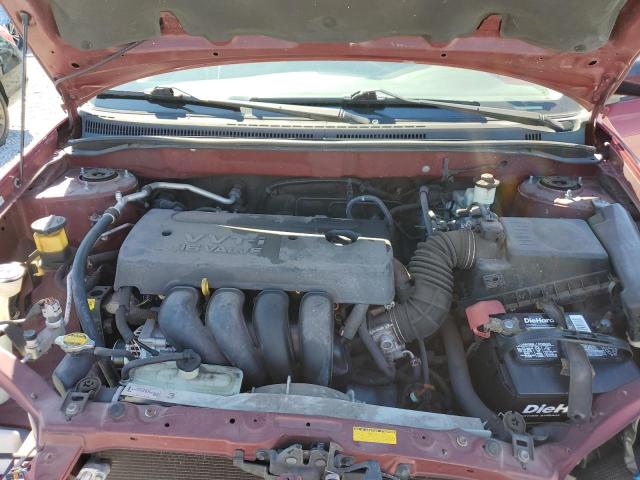 1NXBR32E68Z003798 - 2008 TOYOTA COROLLA CE RED photo 11