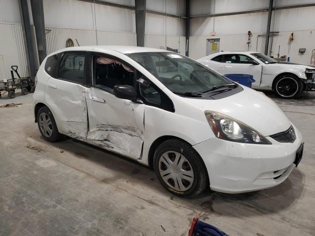 JHMGE8H24AC022991 - 2010 HONDA FIT 白色 照片 4