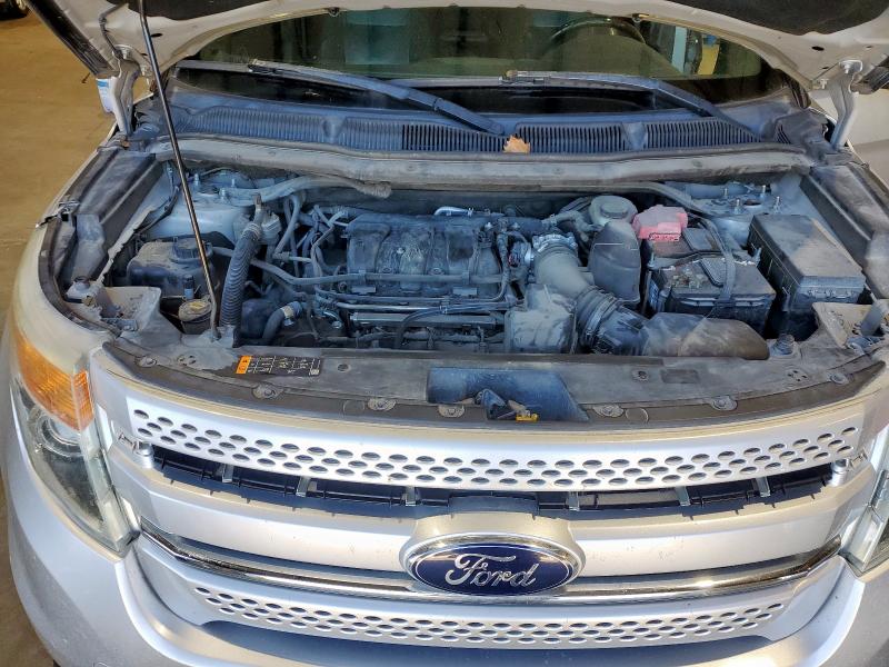 1FM5K7F88DGA65435 - 2013 FORD EXPLORER LIMITED SILVER photo 11