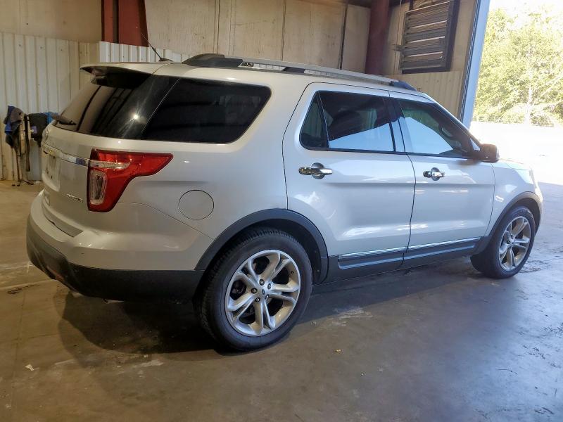 1FM5K7F88DGA65435 - 2013 FORD EXPLORER LIMITED SILVER photo 3