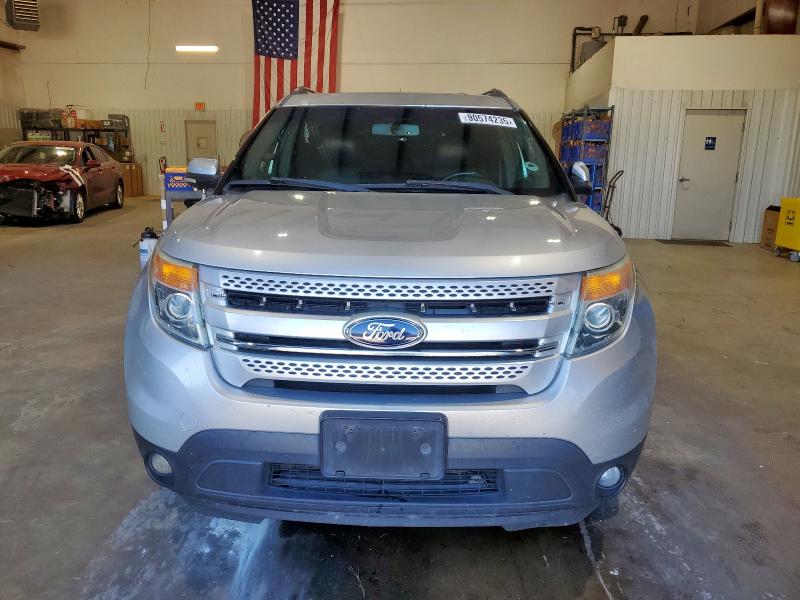1FM5K7F88DGA65435 - 2013 FORD EXPLORER LIMITED SILVER photo 5