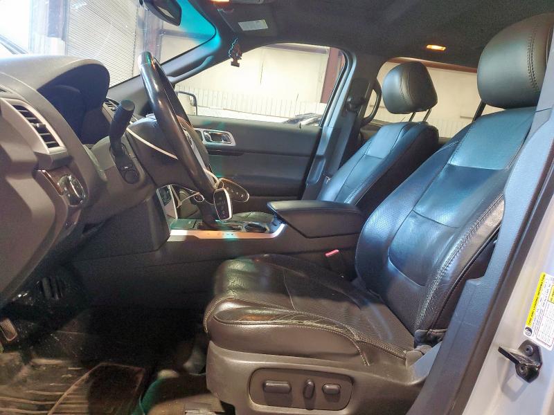 1FM5K7F88DGA65435 - 2013 FORD EXPLORER LIMITED SILVER photo 7