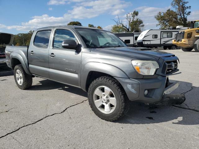 5TFJU4GN7EX060129 - 2014 TOYOTA TACOMA DOUBLE CAB PRERUNNER GRAY photo 4