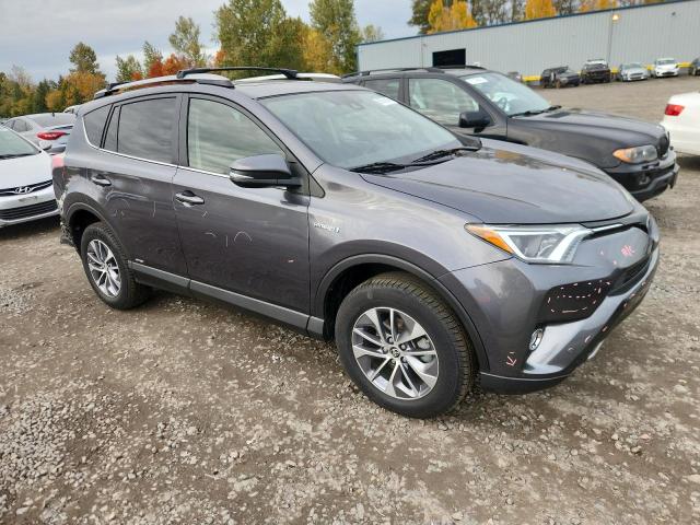 JTMRJREV8JD179380 - 2018 TOYOTA RAV4 HV LE ნაცრისფერი ფოტო 4