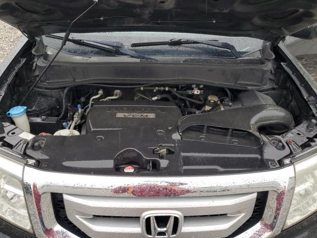 5FNYF4H50AB009275 - 2010 HONDA PILOT EXL BLACK photo 12