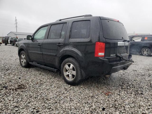 5FNYF4H50AB009275 - 2010 HONDA PILOT EXL BLACK photo 2