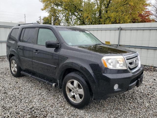 5FNYF4H50AB009275 - 2010 HONDA PILOT EXL BLACK photo 4
