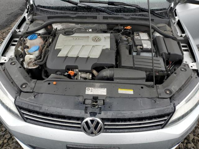 3VWLL7AJ2DM242096 - 2013 VOLKSWAGEN JETTA TDI 银色 照片 11