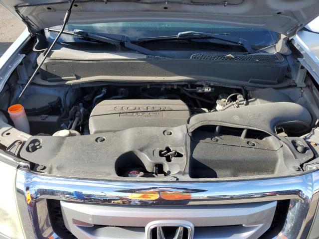 5FNYF4H62BB503440 - 2011 HONDA PILOT EXL SILVER photo 12