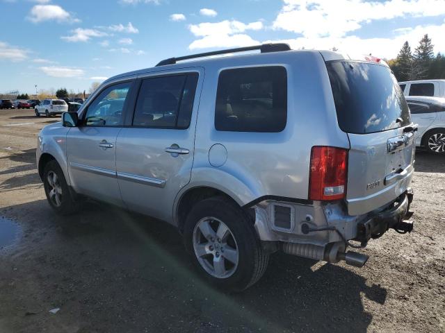 5FNYF4H62BB503440 - 2011 HONDA PILOT EXL SILVER photo 2