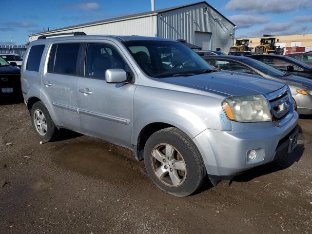 5FNYF4H62BB503440 - 2011 HONDA PILOT EXL SILVER photo 4