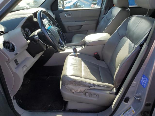 5FNYF4H62BB503440 - 2011 HONDA PILOT EXL SILVER photo 7