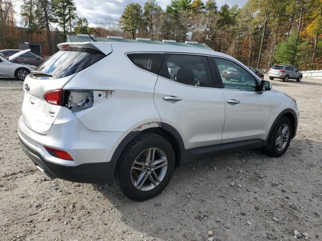 5XYZTDLB2JG568555 - 2018 HYUNDAI SANTA FE S SILVER photo 3