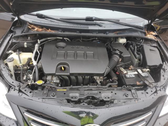 2T1BU4EE7DC077551 - 2013 TOYOTA COROLLA BASE BLACK photo 11