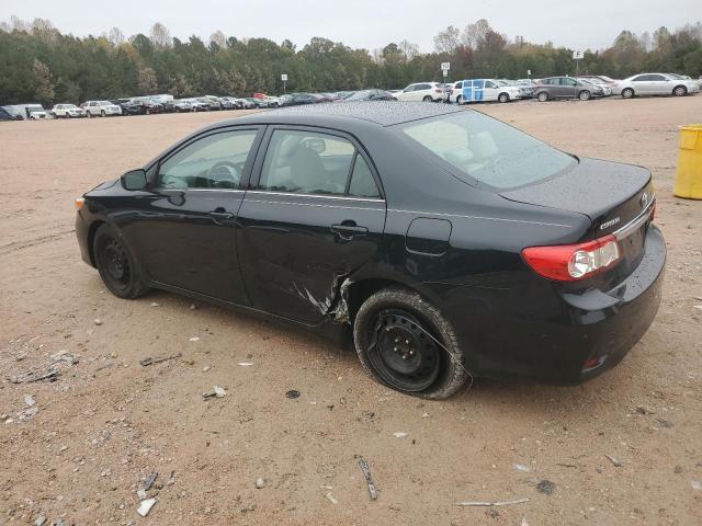 2T1BU4EE7DC077551 - 2013 TOYOTA COROLLA BASE BLACK photo 2