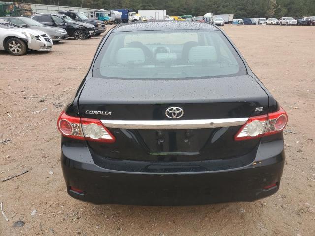 2T1BU4EE7DC077551 - 2013 TOYOTA COROLLA BASE BLACK photo 6