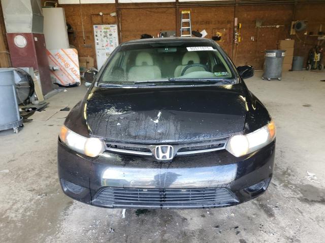 2HGFG11886H580569 - 2006 HONDA CIVIC EX BLACK photo 5