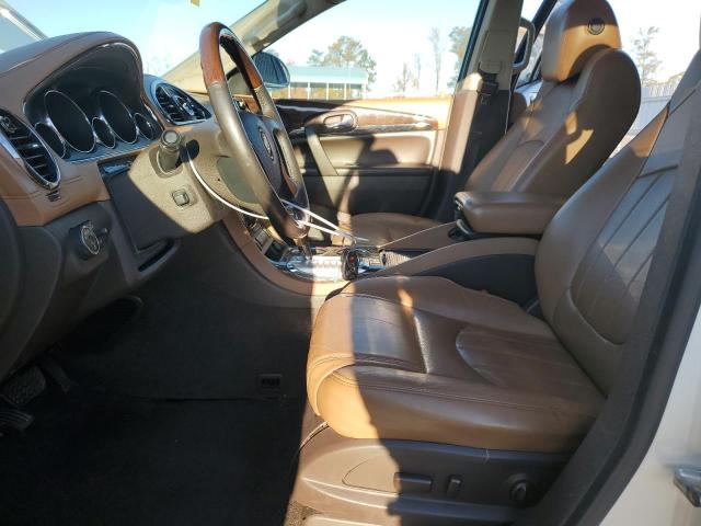 5GAKRDKD8DJ235527 - 2013 BUICK ENCLAVE WHITE photo 7