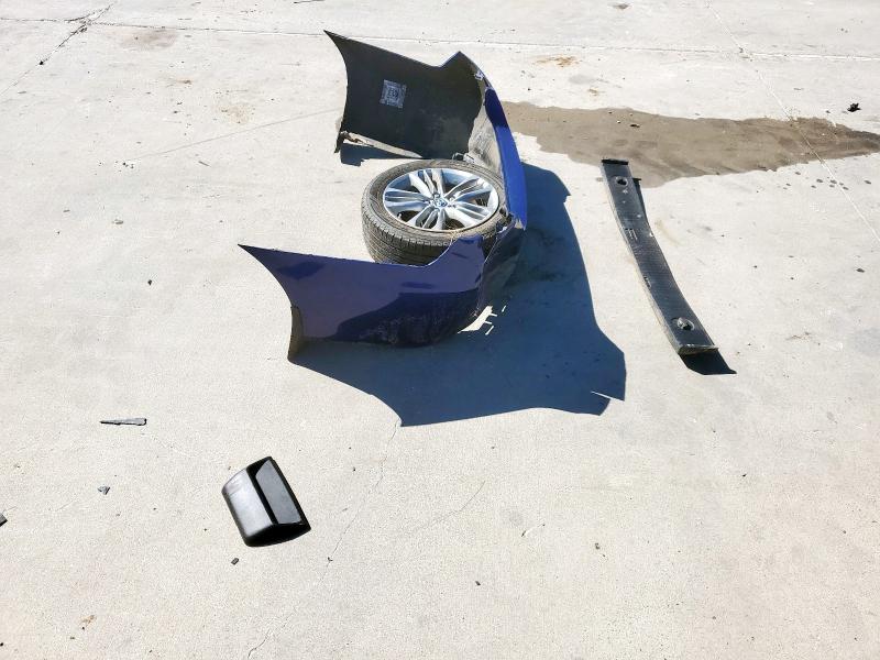 4T1BF1FK0FU905079 - 2015 TOYOTA CAMRY LE BLUE photo 12