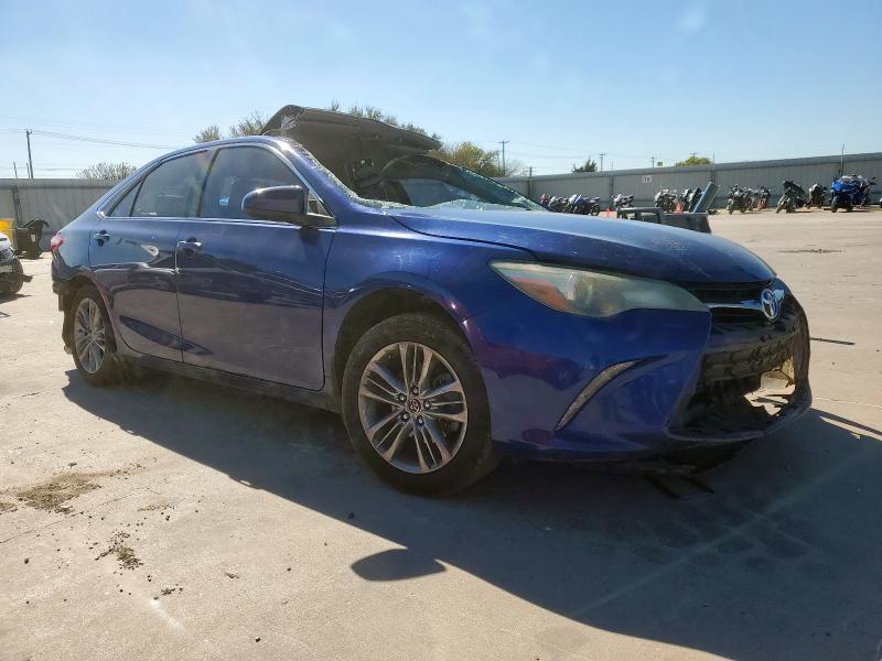 4T1BF1FK0FU905079 - 2015 TOYOTA CAMRY LE BLUE photo 4