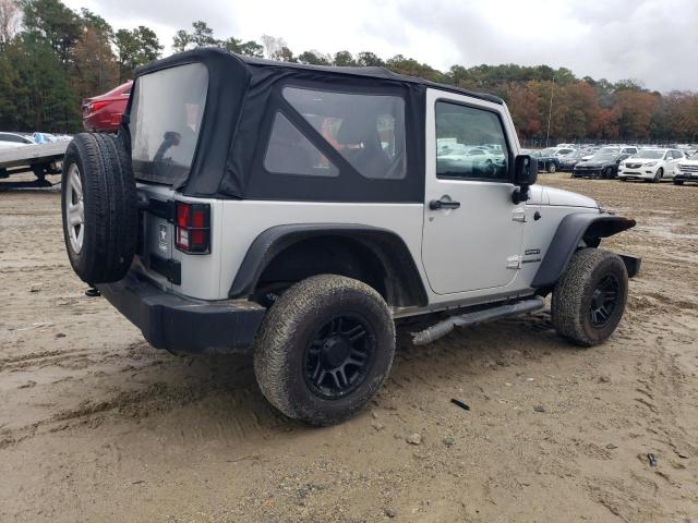 1C4AJWAG2CL117209 - 2012 JEEP WRANGLER SPORT Gümüş foto 3