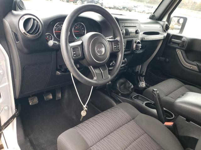 1C4AJWAG2CL117209 - 2012 JEEP WRANGLER SPORT Gümüş foto 8