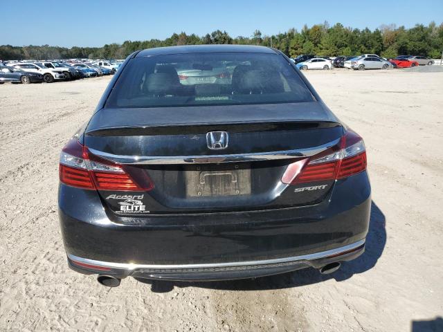 1HGCR2F59GA209034 - 2016 HONDA ACCORD SPORT BLACK photo 6