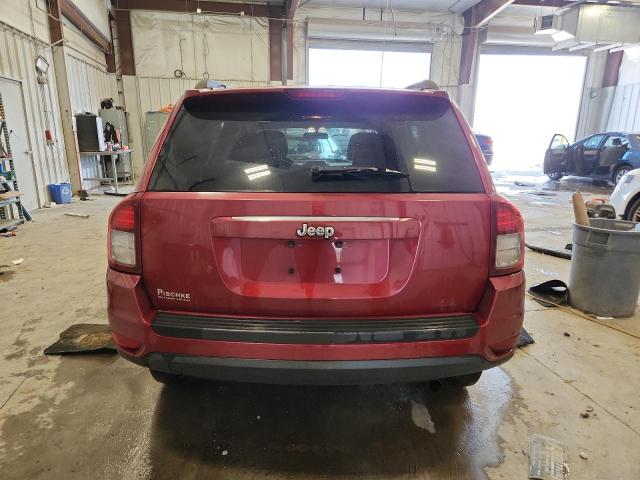 1C4NJCBA3ED812354 - 2014 JEEP COMPASS SPORT BURGUNDY photo 6